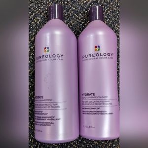 Pureology Hydrate Shampoo & Conditioner Set NEW sealed